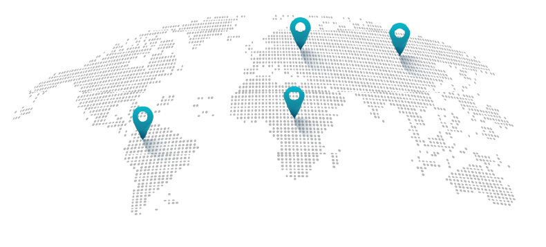 Mapa mundial con disponibilidad de Myofix